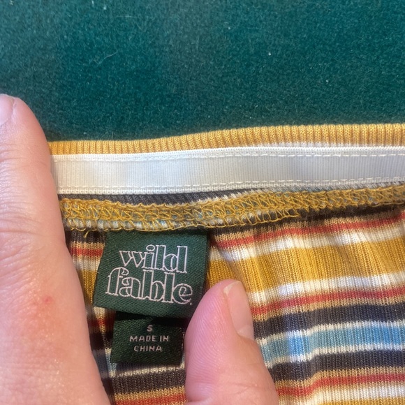 Wild fable strapless striped romper - Picture 6 of 7